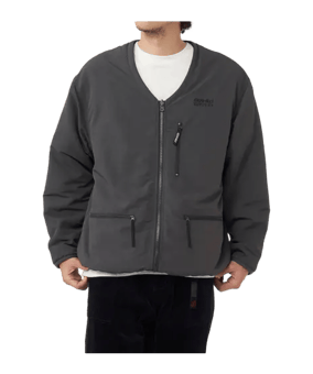 Gramicci Reversible Fleece Jacke Blau - blau