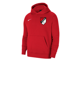 Nike Park 20 Fleece Hoody Kids Rot Weiss F657
