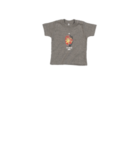 Merch Baby T-Shirt Heather Grey Melange | #dna