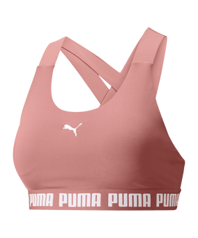 PUMA Mid Impact Feel It Sport-BH Damen Rosa F24 - rosa