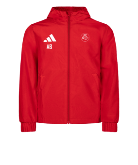 adidas Entrada 26 Jacke Rot