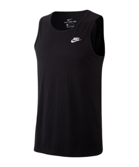 Nike Club Tanktop Schwarz F010 - schwarz