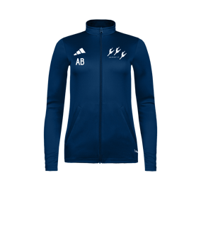 adidas Entrada 26 Trainingsjacke Damen Dunkelblau