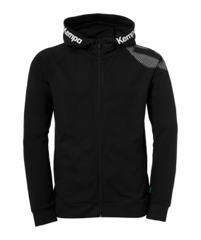Kempa Core 26 Kapuzenjacke Schwarz F01