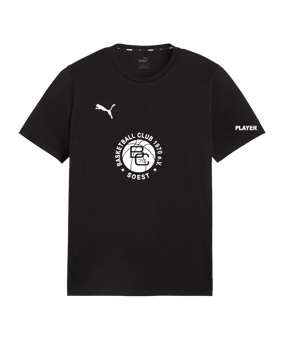 PUMA teamGOAL Casuals T-Shirt Schwarz F03