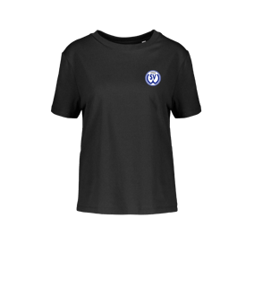 Merch Muser T-Shirt Women Black | #logo4c