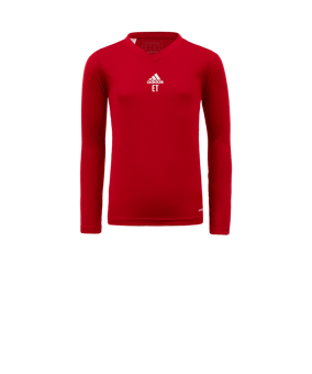 adidas Team Base Top langarm Kids Rot