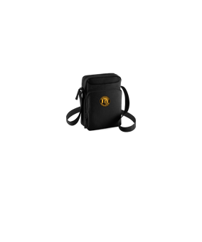 Merch Cross Body Bag Black | #logo4c