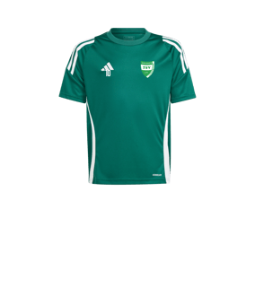 adidas Tiro 24 Trikot Kids Grün Weiss