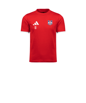 adidas Entrada 26 Trainingsshirt Kids Rot