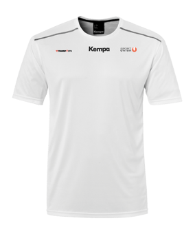 Kempa Poly T-Shirt Weiß F007