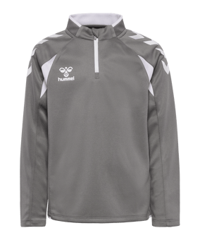 hummel Core 2.0 Half Zip Top Kids Grau F1299 - grau
