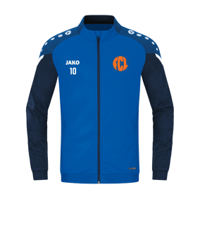 JAKO Performance Polyesterjacke Blau F403