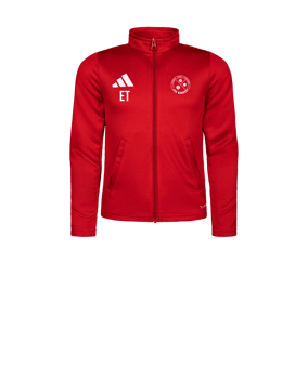 adidas Entrada 26 Trainingsjacke Kids Rot