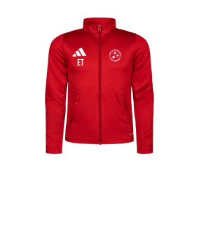 adidas Entrada 26 Trainingsjacke Kids Rot