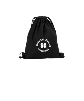 Merch Organic Premium Cotton Gymsack Black | #logo1c