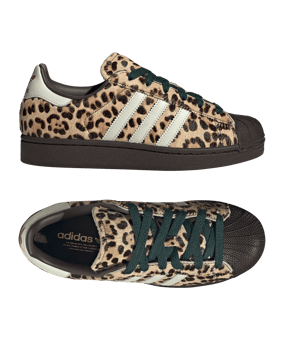 adidas Originals Superstar II Damen Braun - braun