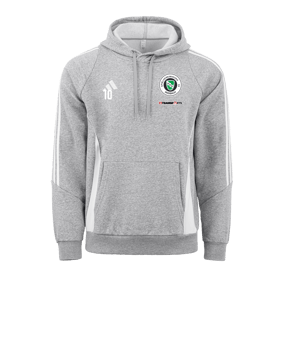 adidas Tiro 24 Hoody Grau Weiss 