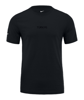 Nike Türkiye Black Series T-shirt Zwart K010 - zwart