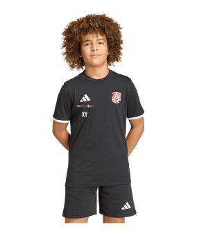 adidas Entrada 26 Trainingsshirt Kids Schwarz