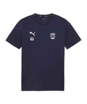 PUMA teamGOAL Casuals T-Shirt Blau F06