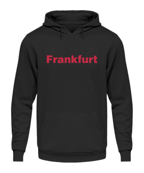 Hoody "Frankfurt" Schwarz - schwarz