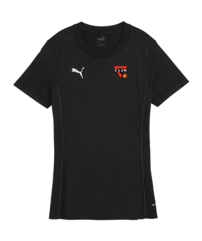 PUMA teamFINAL Casuals T-Shirt Damen Schwarz F03