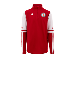 adidas Squadra 25 HalfZip Sweatshirt Kids Rot