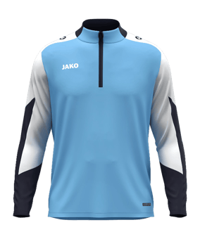 JAKO Dynamic Ziptop Sweatshirt Kids Blau F431 - blau