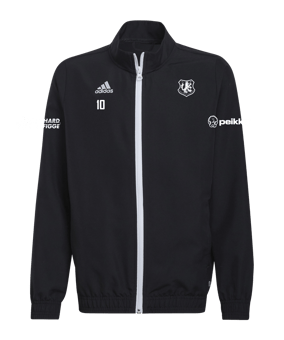 adidas Entrada 22 Präsentationsjacke Kids Schwarz
