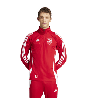 adidas Tiro 24 Trainingstop Rot Weiss