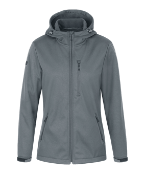 JAKO Softshell Jas Dames Grijs K840 - grijs