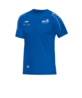 JAKO Classico T-Shirt Blau Weiss F04