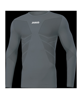 JAKO Comfort 2.0 langarm Grau F40
