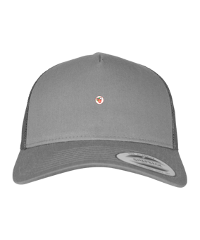 Merch 5 Panel Retro Trucker Cap Khaki