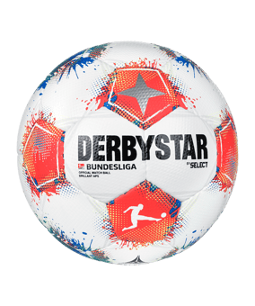 Derbystar Bundesliga Brillant APS v25 Spielball Weiß - weiss