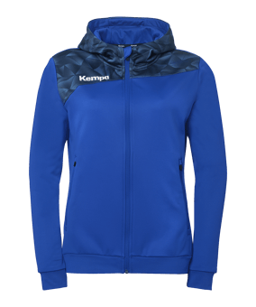 Kempa Athletics 29 Kapuzenjacke Damen Blau F49 - blau