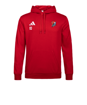 adidas Entrada 26 Sweatshirt à capuche Rouge 