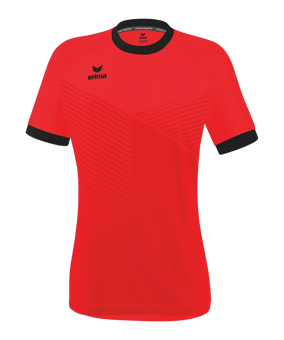 Erima Mantua Trikot Damen Rot Schwarz - rot