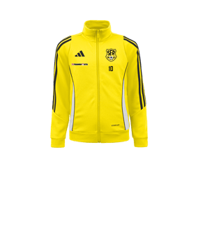 adidas Tiro 24 Trainingsjacke Kids Gelb Weiss