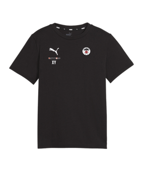 PUMA teamGOAL Casuals T-Shirt Kids Schwarz F03