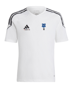adidas Tiro 23 Trikot Kids Weiss Schwarz