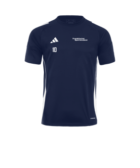 adidas Tiro 24 Trikot Dunkelblau Weiss