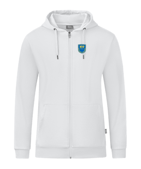 JAKO Organic Kapuzenjacke Weiss F000