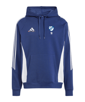 adidas Tiro 24 Hoody Blau Weiss