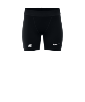 Nike Pro Strike Short Damen Schwarz Weiss F010
