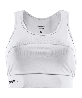 Craft Rush Sport-BH Damen Weiss F900 - weiss