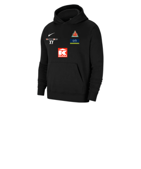 Nike Park 20 Fleece Hoody Kids Schwarz Weiss F010