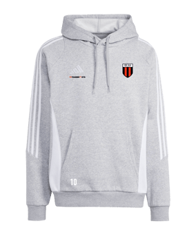adidas Tiro 24 Hoody Grau Weiss 