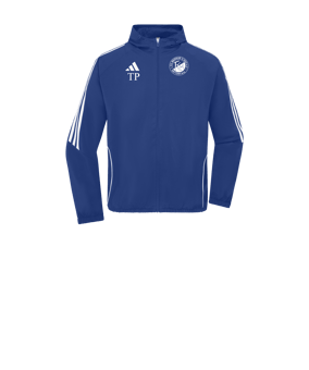 adidas Tiro 24 Windbreaker Kids Blau Weiss